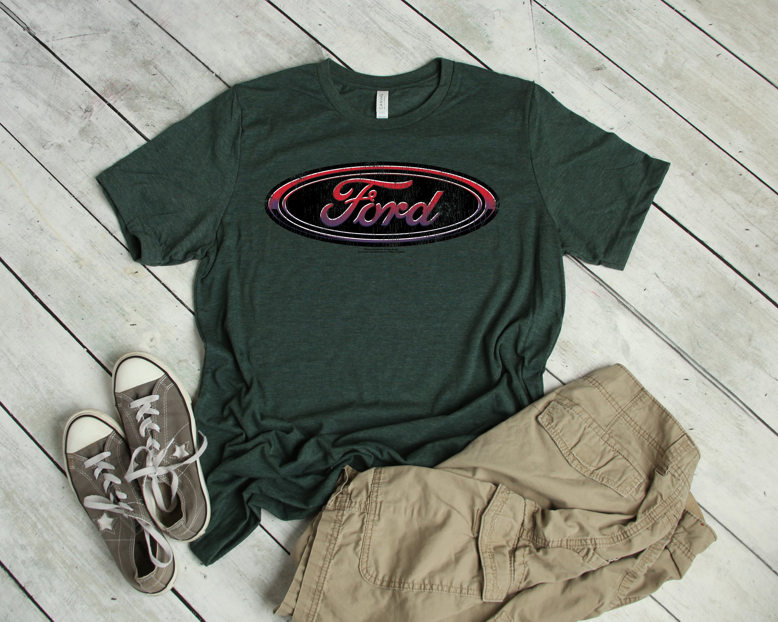Ford T-shirt Ford Logo Tee Cars & Trucks Shirt Ford Motor - Etsy