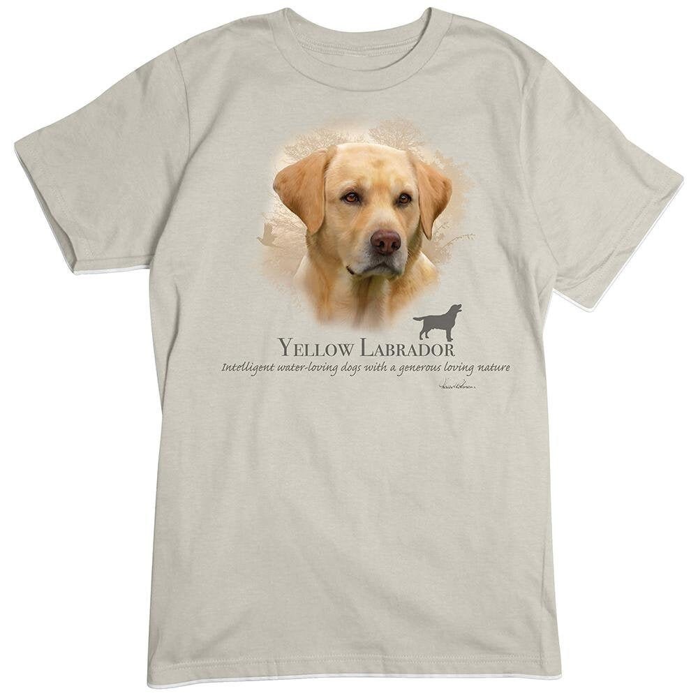 Yellow Lab T-shirt Labrador Retriever Dog Breed Tee Pet | Etsy