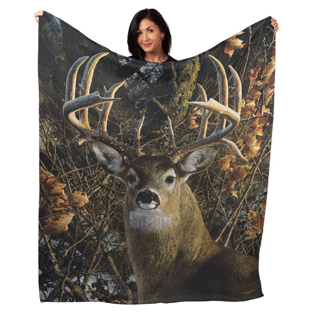 Blankets with deer on them hotsell