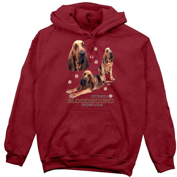 Bloodhound Hoodie Not Just a Dog Etsy Canada