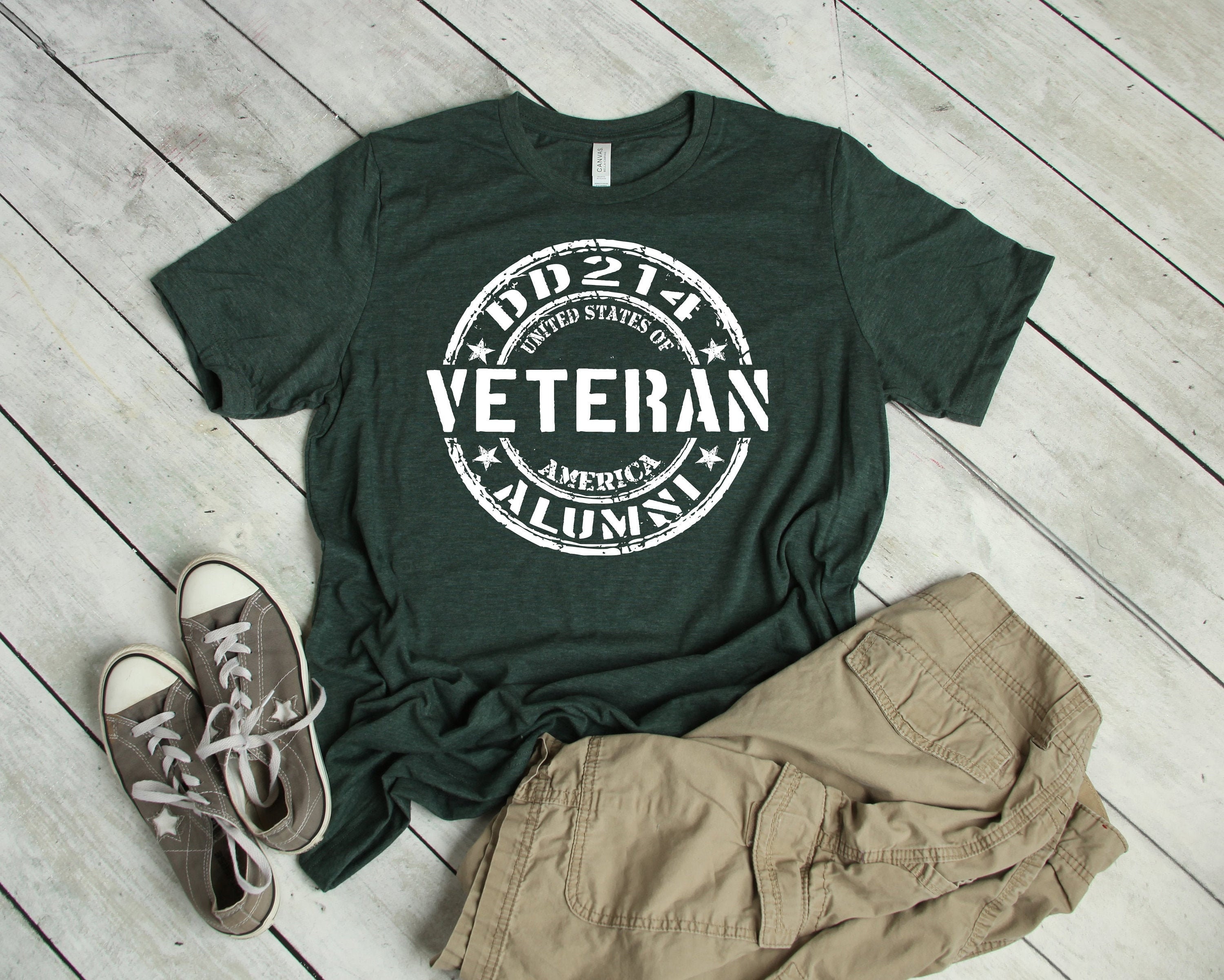 Veteran T-shirt DD-214 Alumni Tee 
