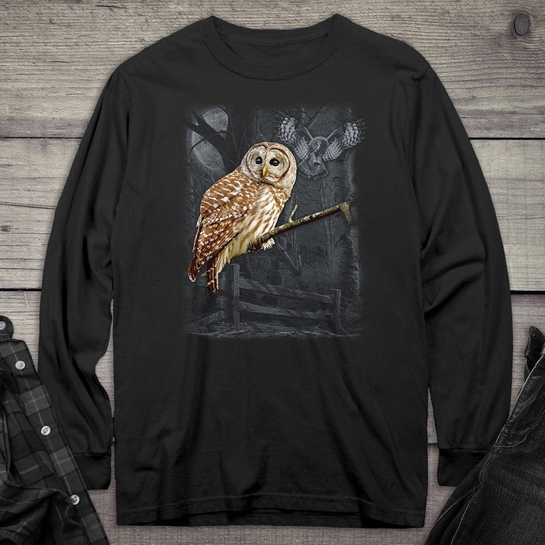 Owl Wilderness Long Sleeve Tee