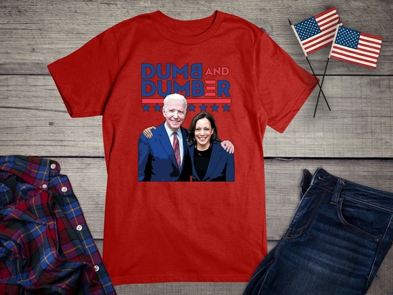 Dumb and Dumber T-shirt Politics Tee Joe Biden - Etsy