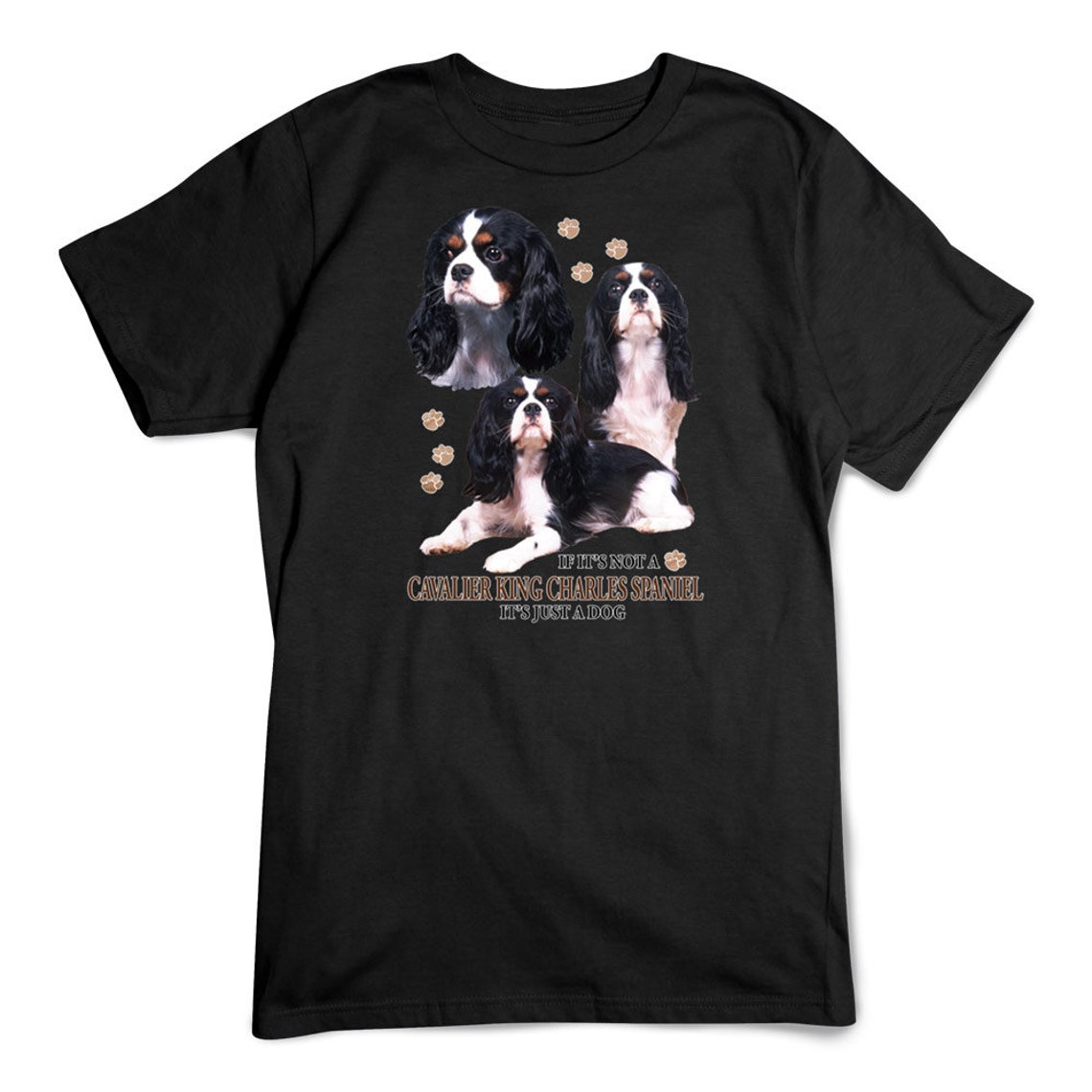 Cavalier King Charles Spaniel Meditate Yoga T-Shirt