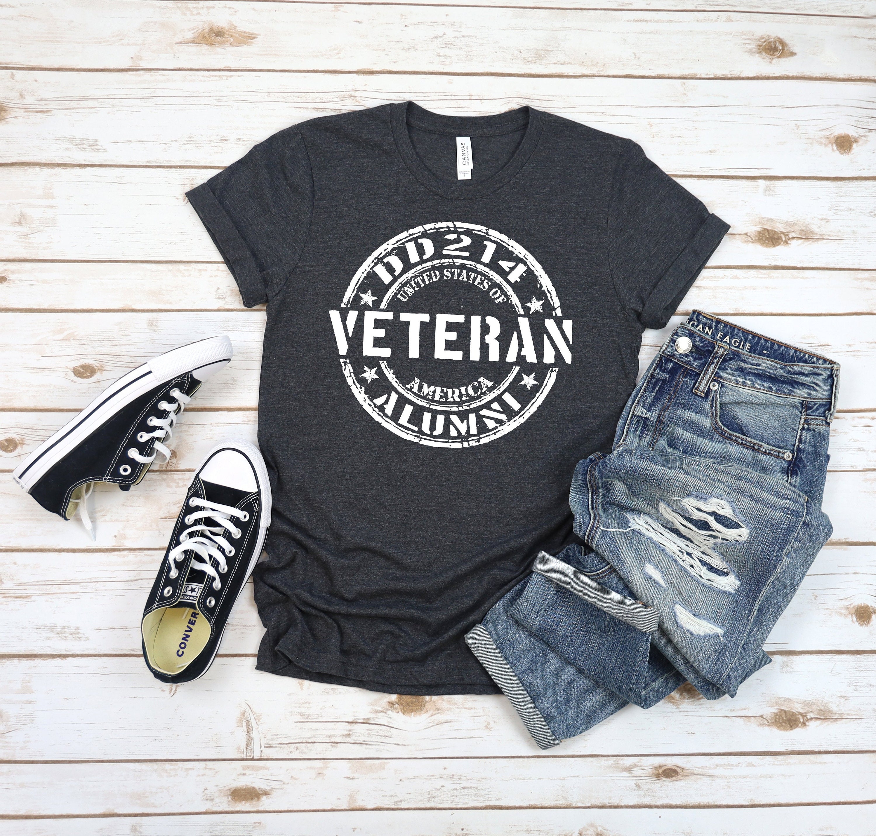 Veteran T-shirt DD-214 Alumni Tee 