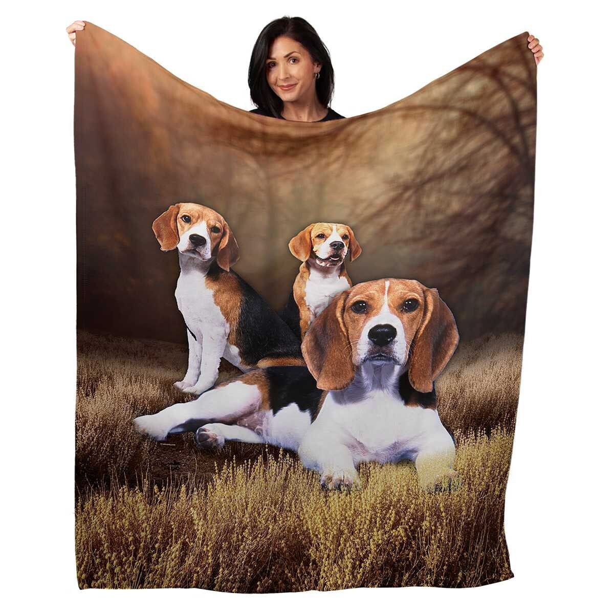 Beagle Blanket Dog Breed 50 X 60 Decorative Throw Fleece Pet Pets Dogs Breeds Wall Hanging Home Decor Fabric Poster Wall Art Etsy
