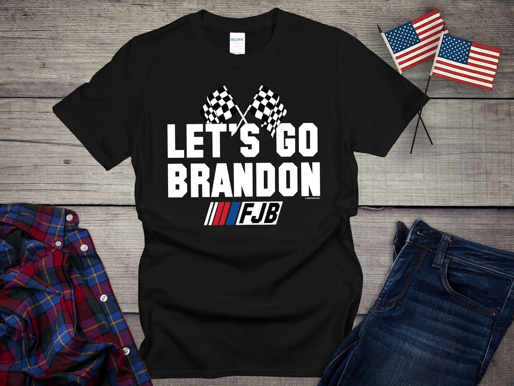 Let's Go Brandon Nascar Inspired Flag - Teeholly