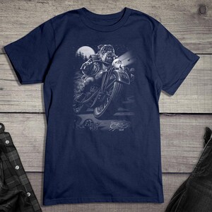 Cats Suck Biker, T-Shirt