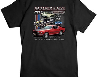 Mustang 50 Years Mach 1 T-shirt Ford Mustang Classic Cars - Etsy