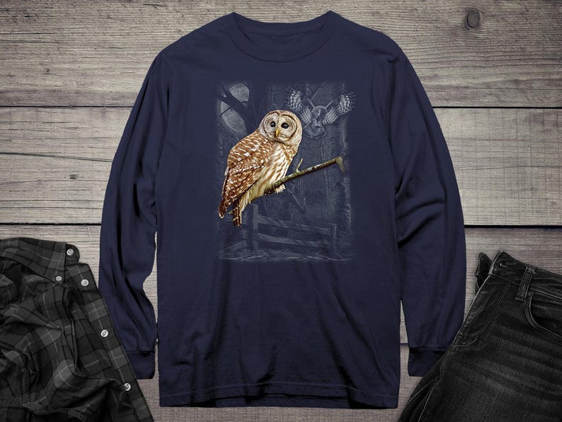 Owl Wilderness Long Sleeve Tee