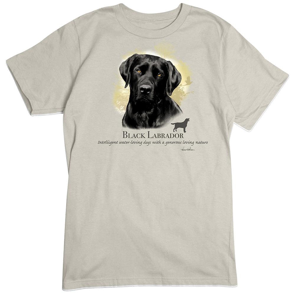 Black Lab Tshirt Labrador Retriever Dog Breeds Tee Pet Etsy
