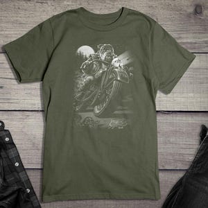 Cats Suck Biker, T-Shirt