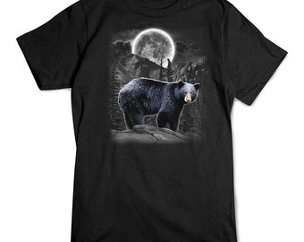 Black Bear Wilderness/Sweat/manches T-Shirt Tailles/Couleurs Unisexe 