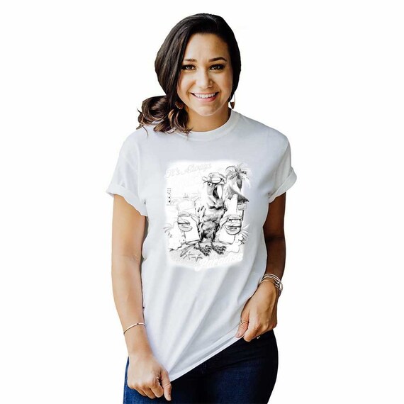 Adult Unisex Its Always 5 O'clock Solar Tee - Etsy