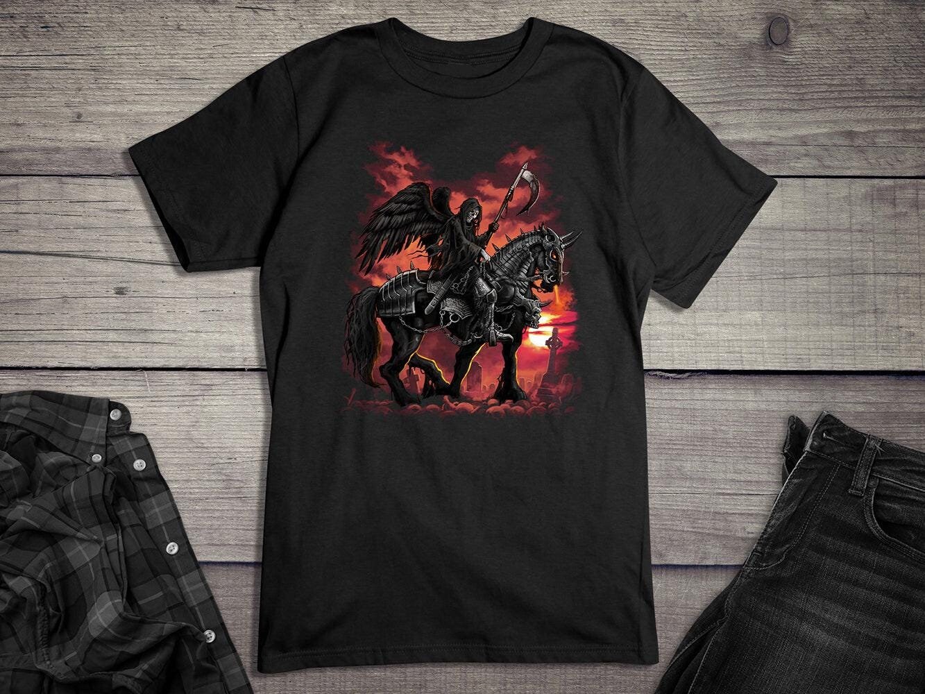 Death Rider T-shirt - Etsy