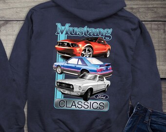 【Anyone more】Chetty Fur Suede Mustang Jumper Amazon.com: Lucky Ride Ford Mustang Hoodie Limited Edition