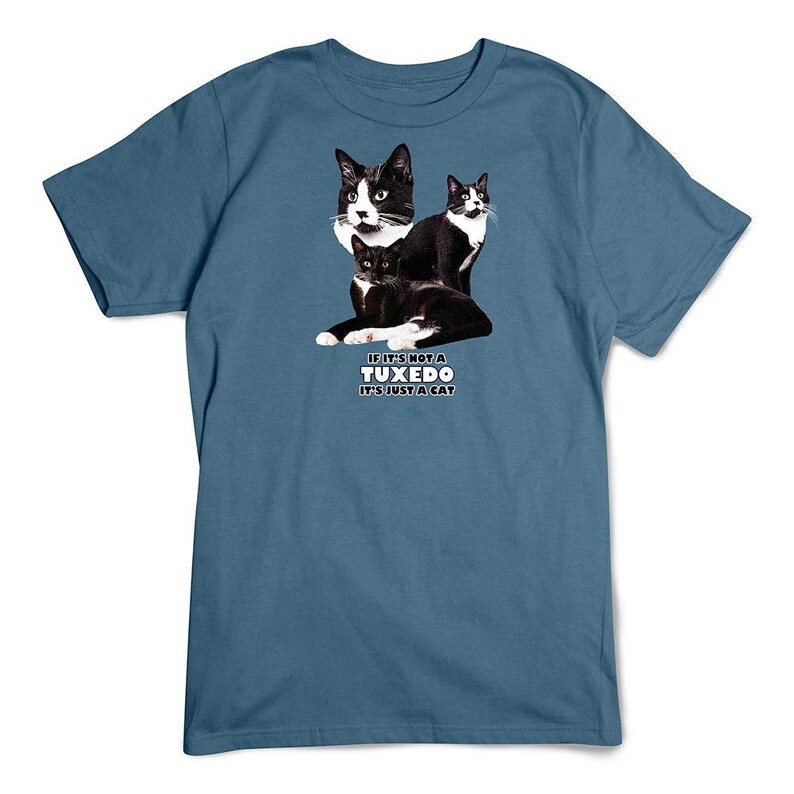 Tuxedo Cat Breed Tee Not Just A Cat Shirt Cat T-Shirt