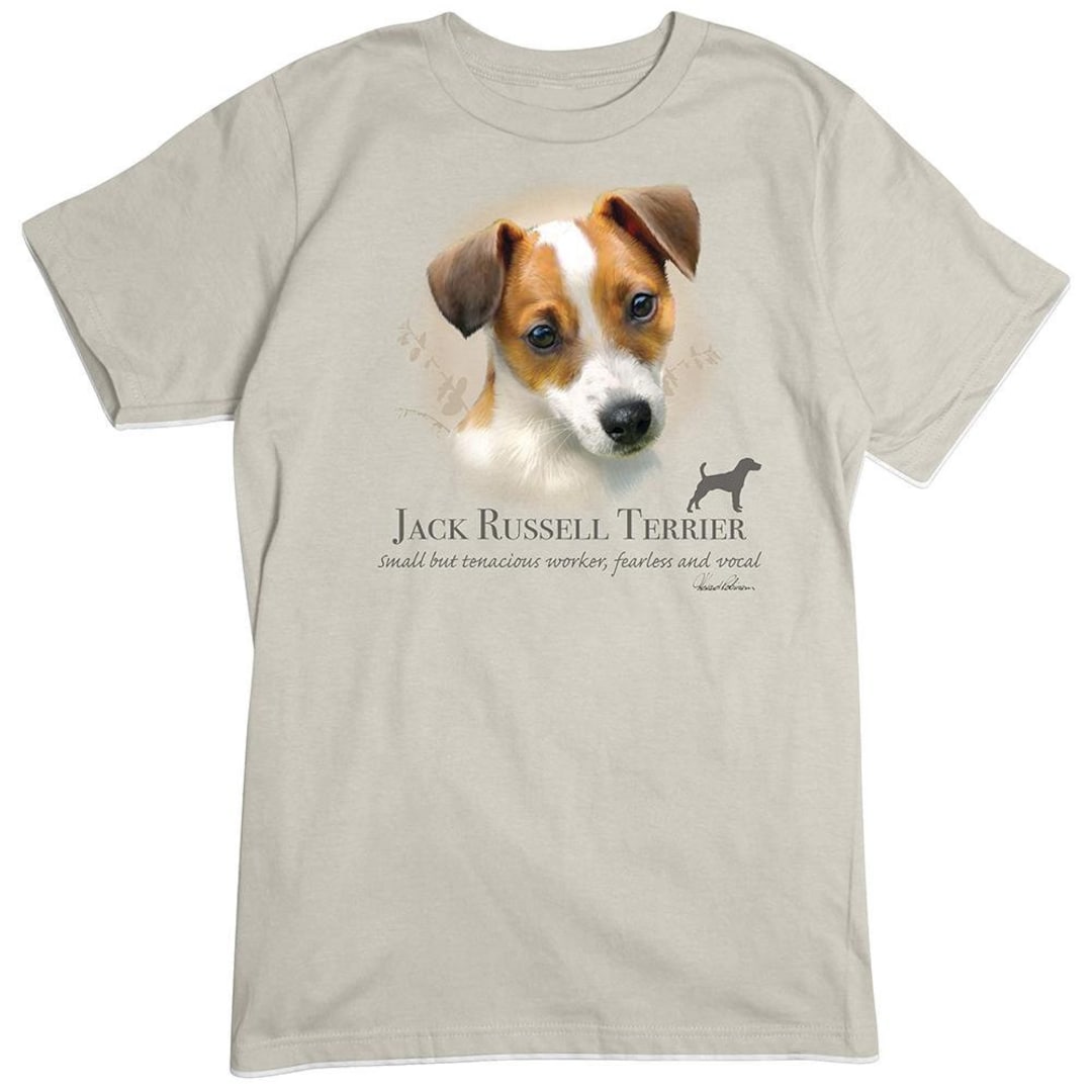 Jack Russell T-shirt Dog Tee Pet Portrait Etsy