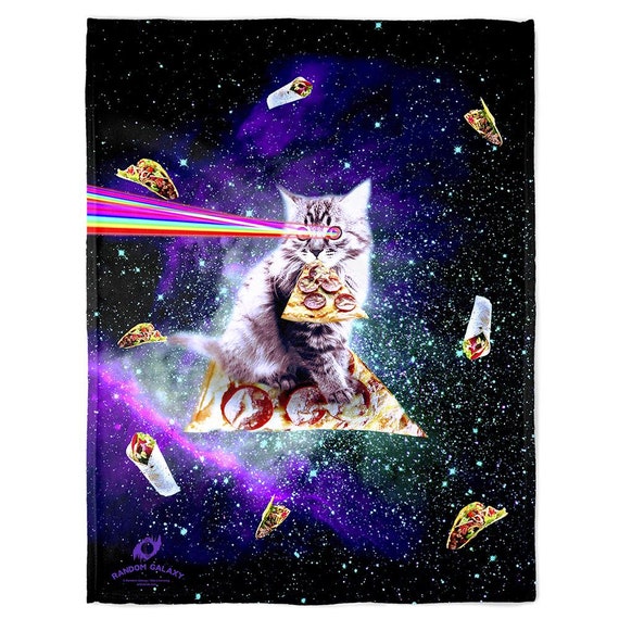 galaxy cat blanket