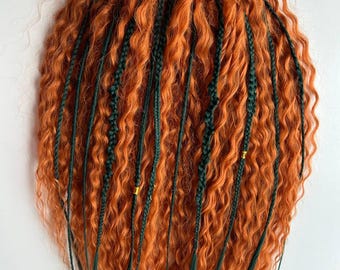 Curly Wavy & Boho dreads