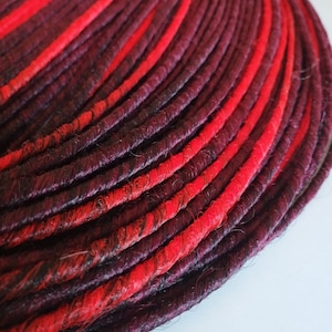 Red and Burgundy dreads/DE & SE Dreads/Double and single ended dreads/Synthetic dreads extensions/Dreadlock hair extensions/Red dreadlocks