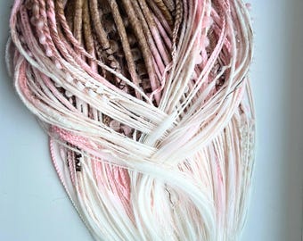 Synthetic Dreadlocks & Braid, Crochet dreadlock, loc extensions, double ended dreads, curly dread, braiding hair