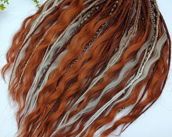 Curly Wavy & Boho dreads