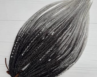 Mix dreads & hair braids