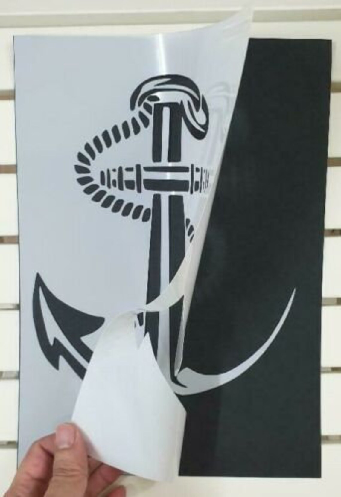 Beautiful Large Anchor Stencil Mylar Plastic 190mic A4 sheet Etsy