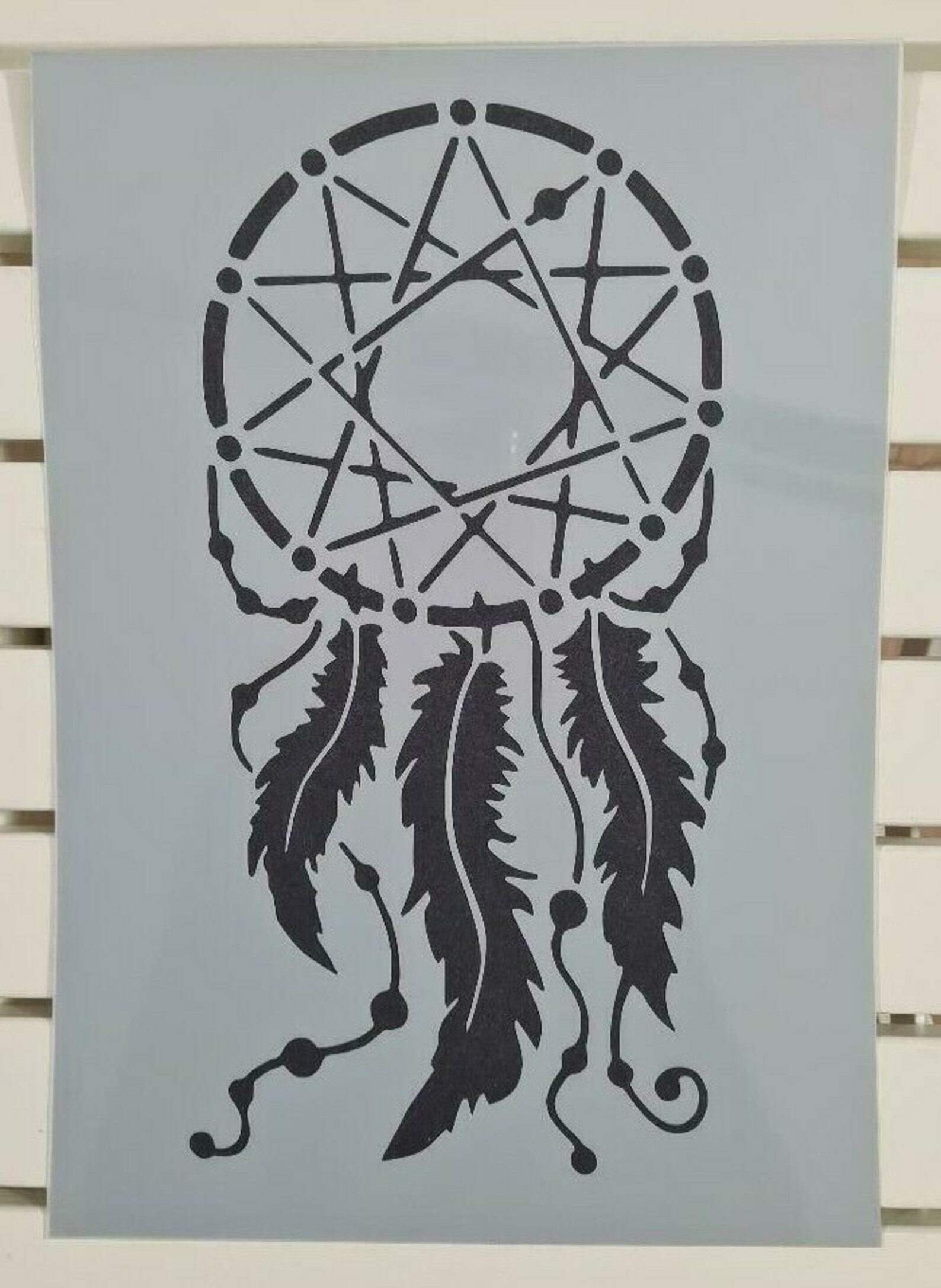 Large Dream Catcher No2 Stencil Mylar Plastic 190mic A4 Sheet - Etsy