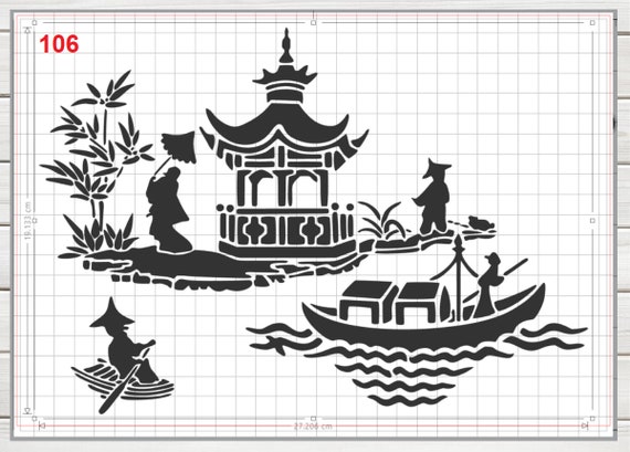 китайские трафареты