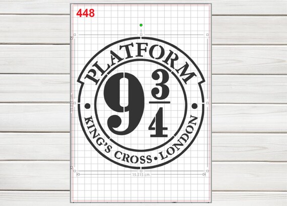 Harry Potter Platform 9 3/4 Stencil Mylar Plastic 190mic A4 | Etsy