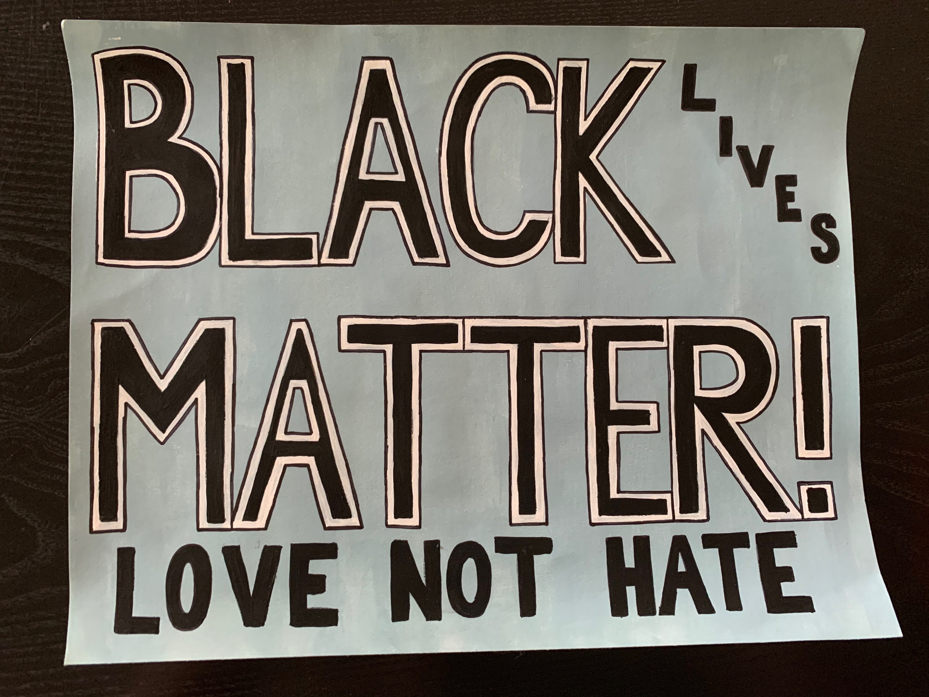 Black Lives Matter Poster | Etsy