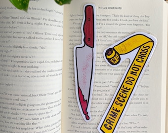 Crime Scene bookmarks