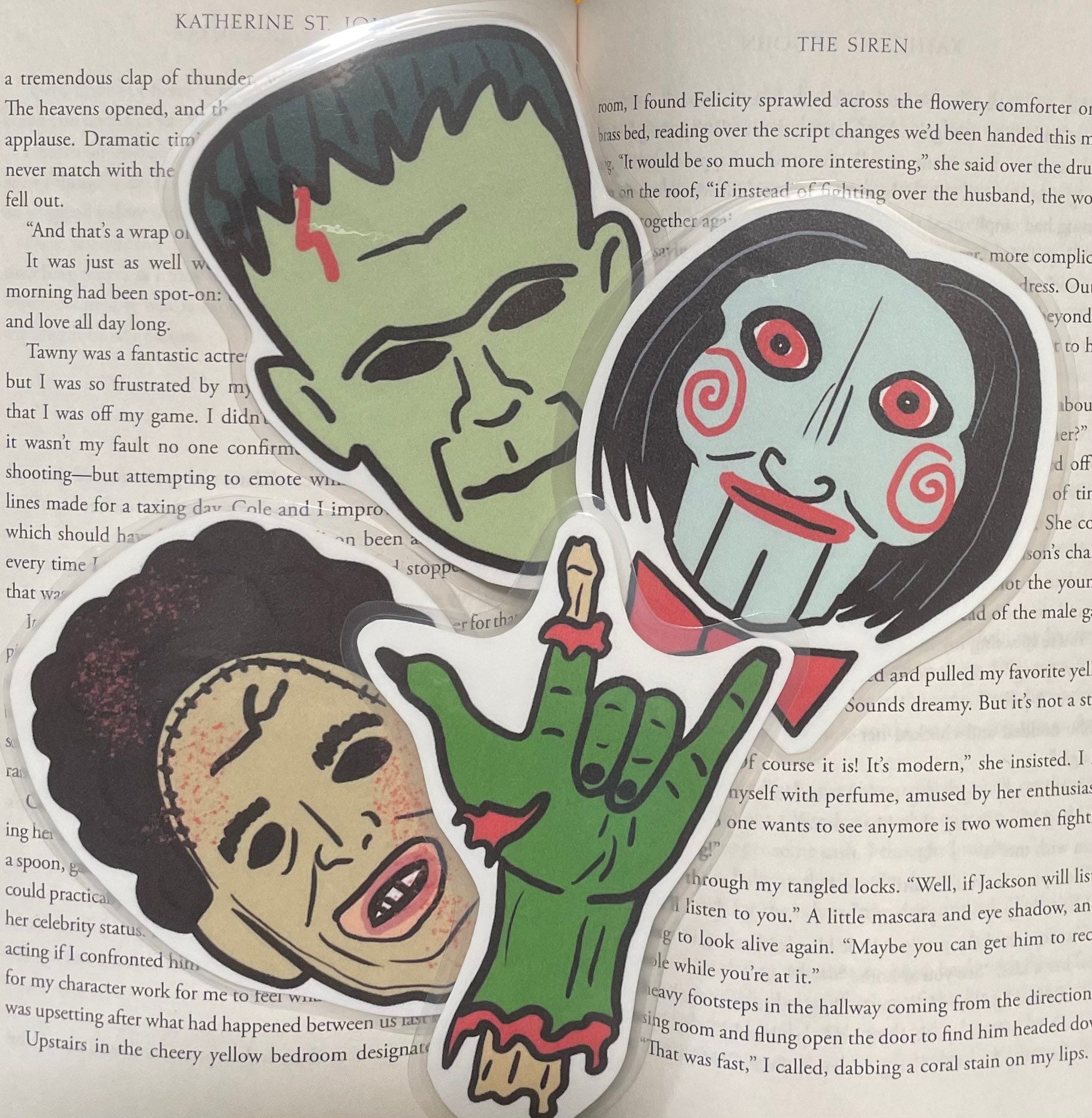 Micalea Smeltzer Author Merch Character Stickers Character 