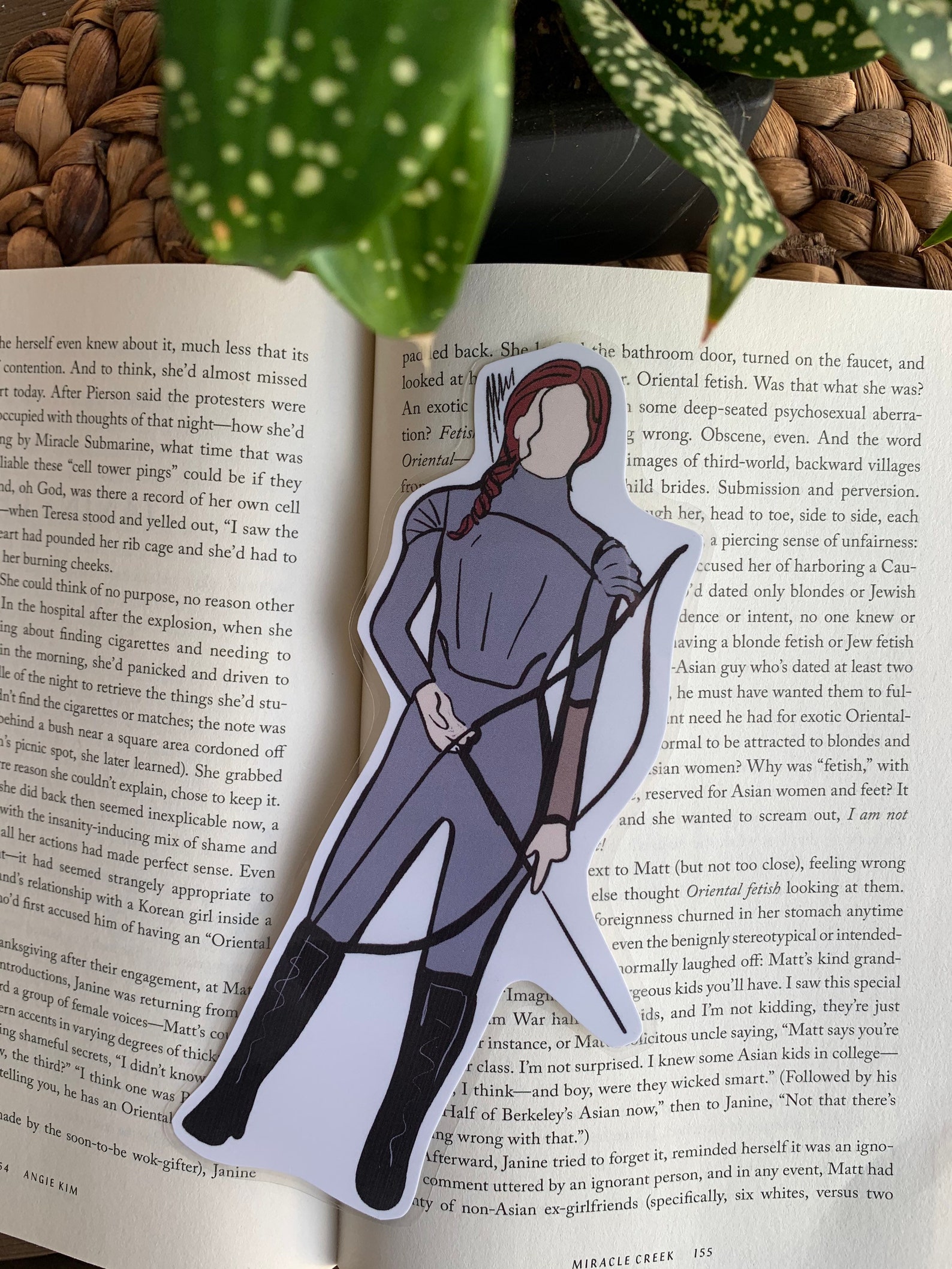 The Hunger Games Inspired Bookmark Katniss Everdeen | Etsy