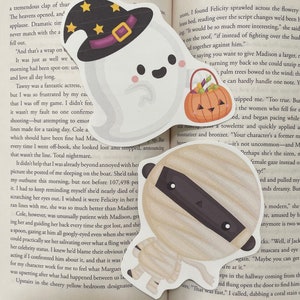 Halloween inspired bookmarks with tassel option