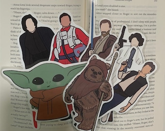 Wars inspired bookmarks |
