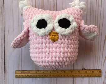 Stuffed owl\ plush owl\crocheted owl\ plushie owl\ soft stuffed owl\ owl gift\ stuffed animal\ plushie\ baby gift\ birthday gift\ toy