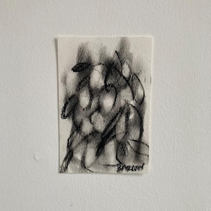 Commissioned charcoal drawing