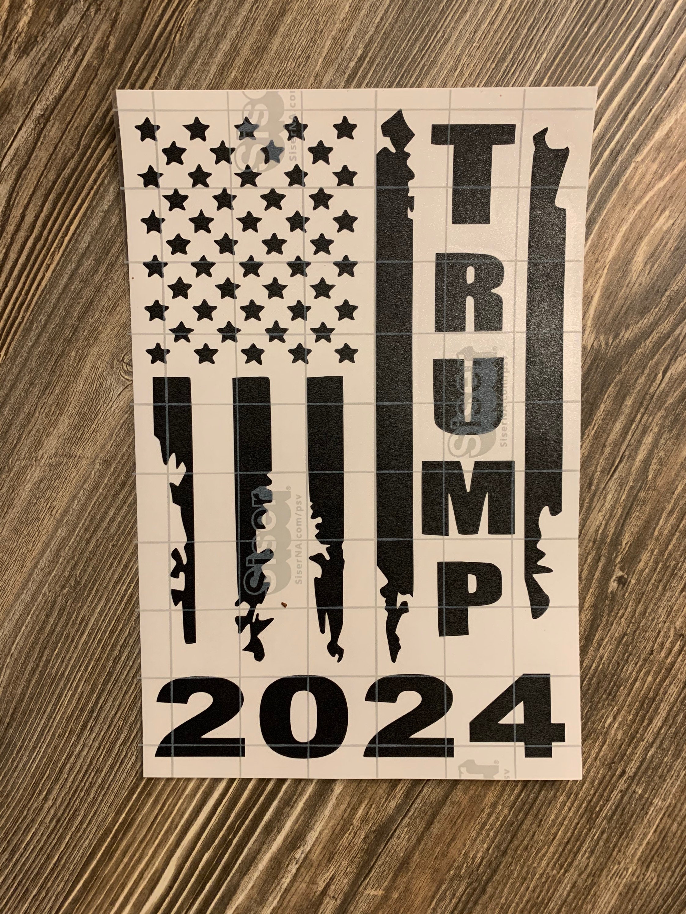 Trump 2024 Decal Etsy