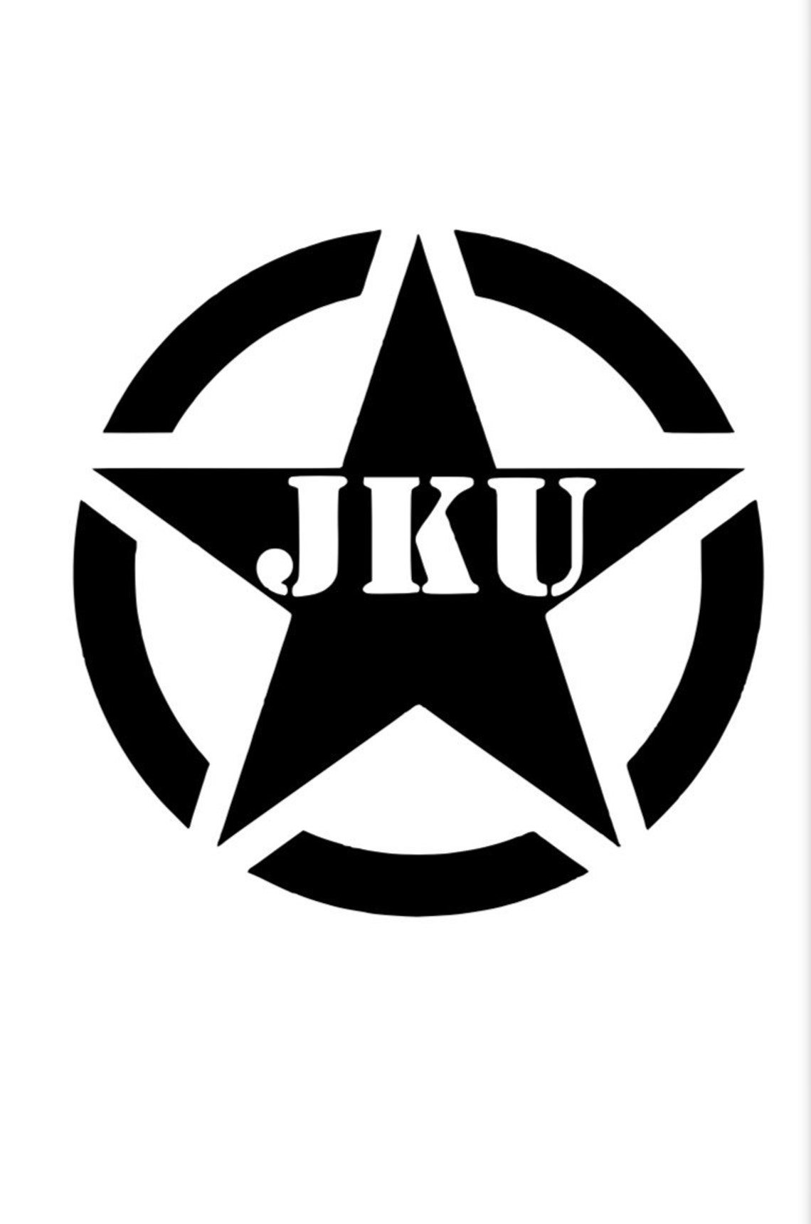 Jeep JKU Decal Etsy