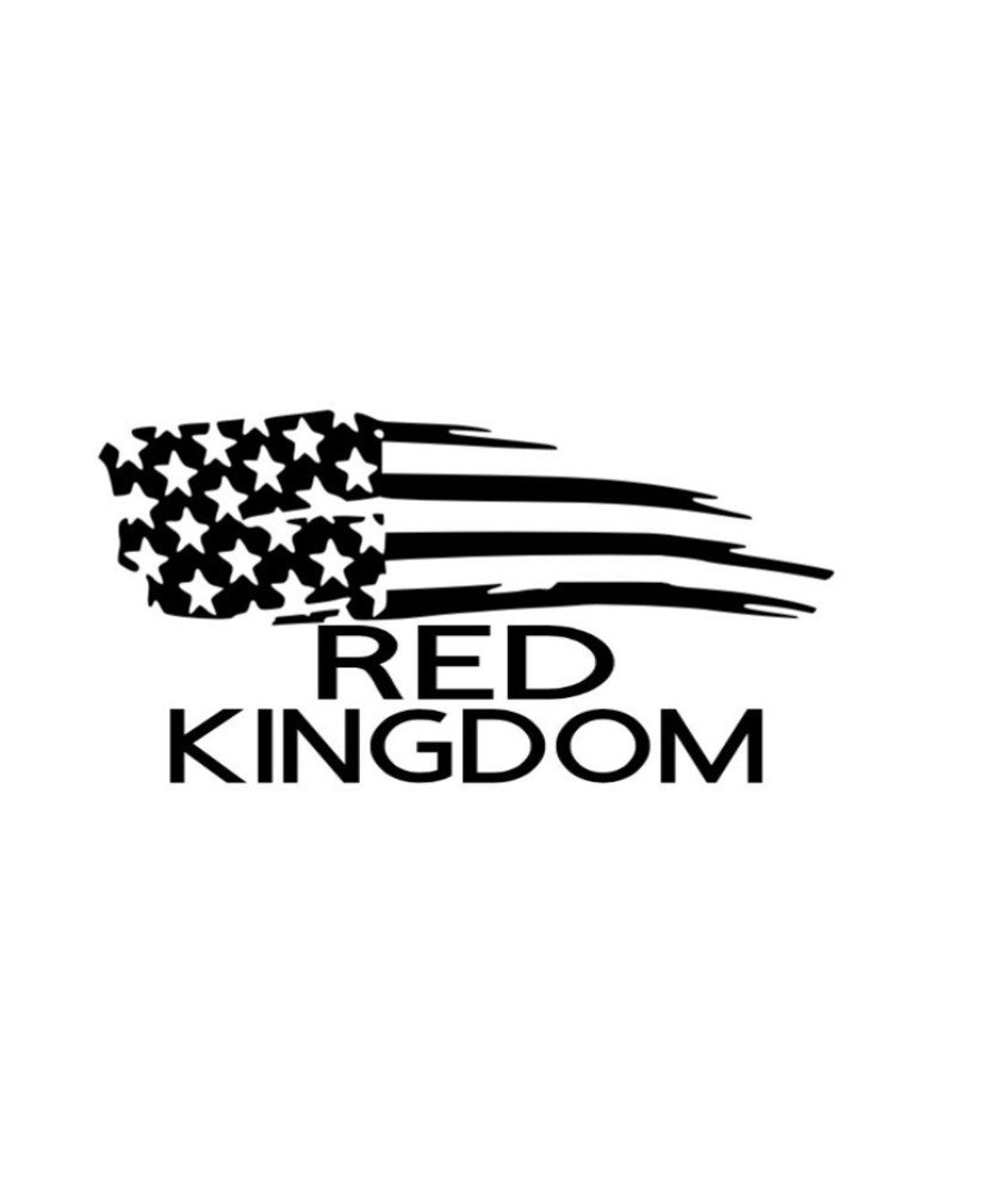 Red Kingdom Decal Etsy