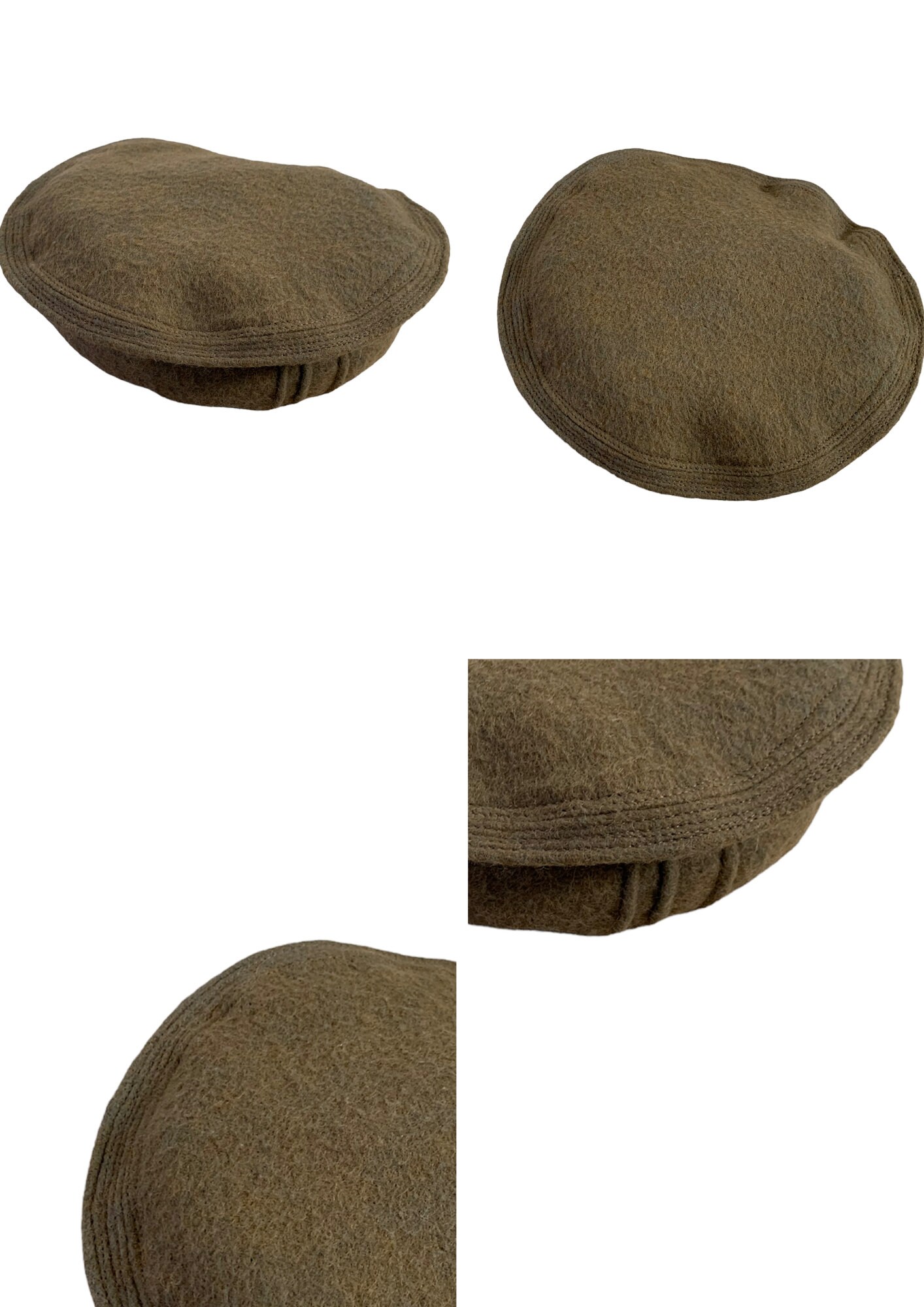 Wool Original Pakol Chitrali Winter Cap Handwoven Premium Quality ...