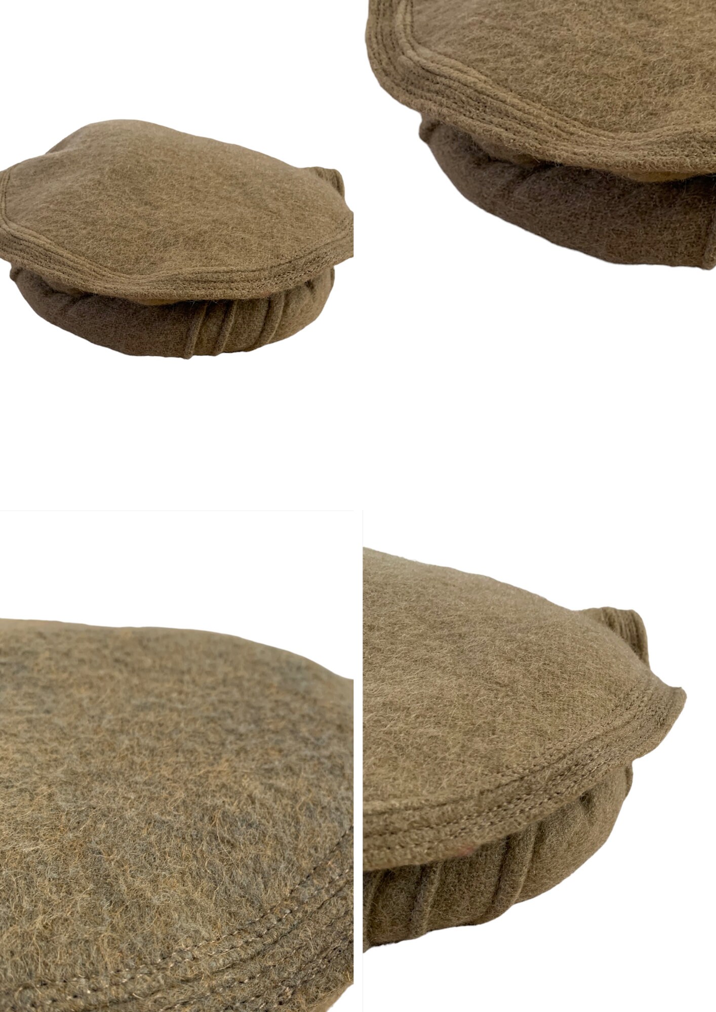 Wool Original Pakol Chitrali Winter Cap Handwoven Premium Quality ...