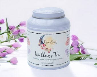 Organic Wellness Tea | Rosehip, Elderberry, Lemon Balm