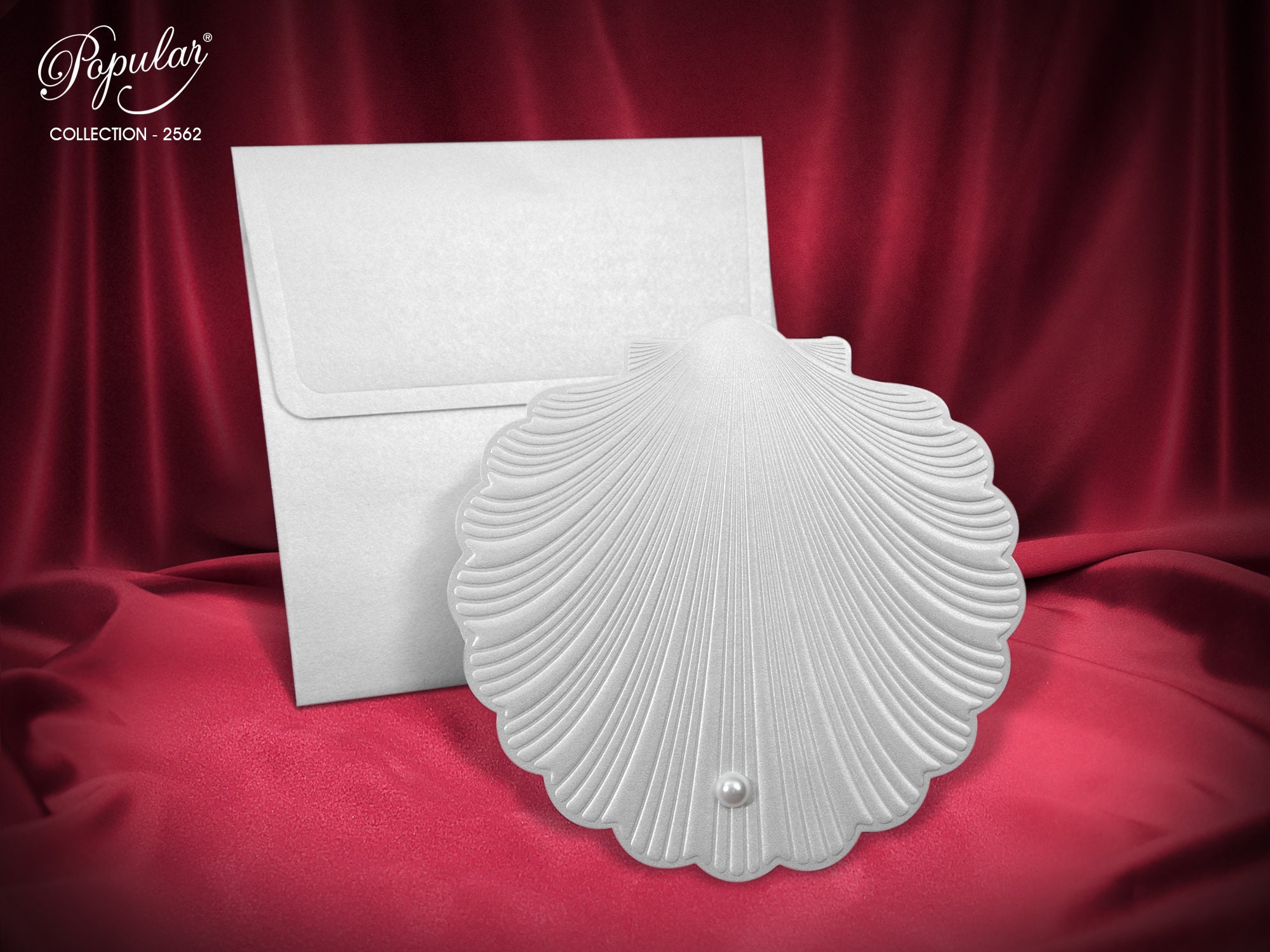 Seashell Wedding Invitation, Birthday Invitation, Party Invitation, Bridal Shower, Save The Date