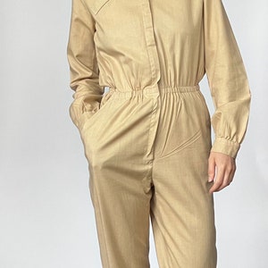 1970s Neutral Jumpsuit XS/S image 3