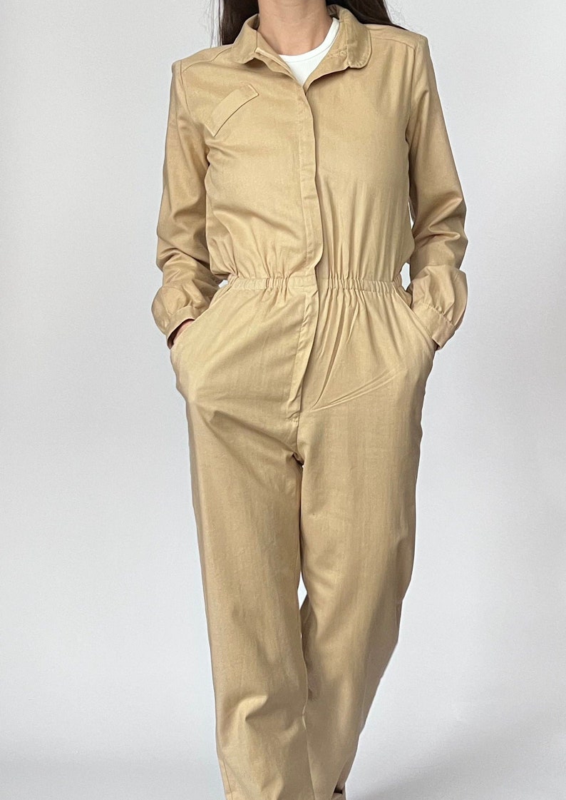 1970s Neutral Jumpsuit XS/S image 4