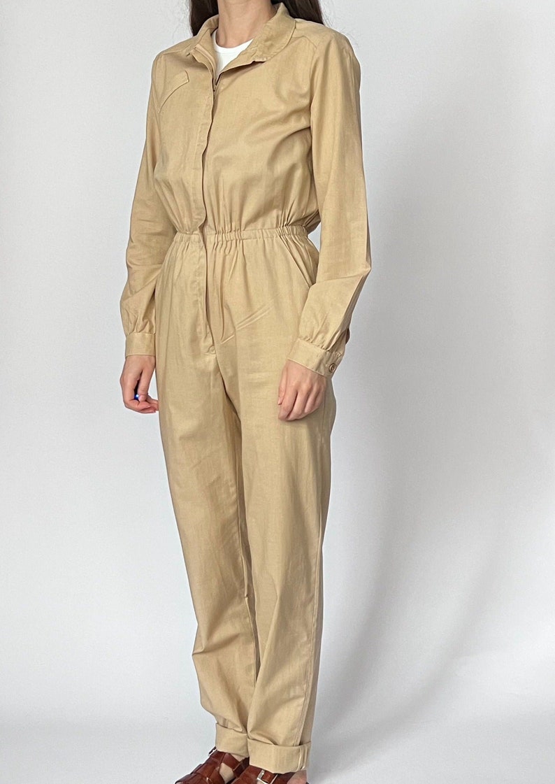 1970s Neutral Jumpsuit XS/S image 5